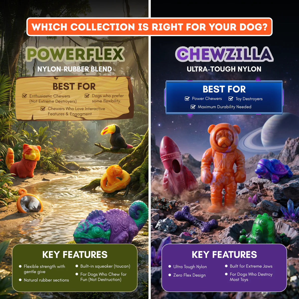 Chewzilla® Galactic Quest Collection