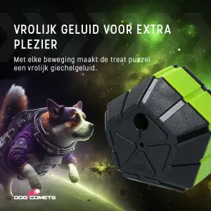 Dog Comets Treat Puzzle – Groen