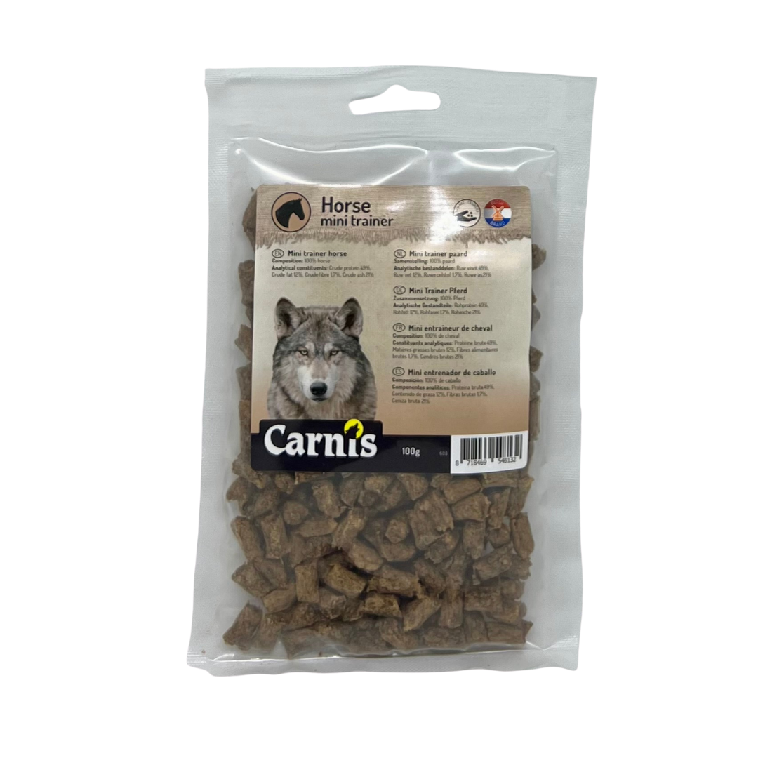 Mini trainer paard 100 gram.
