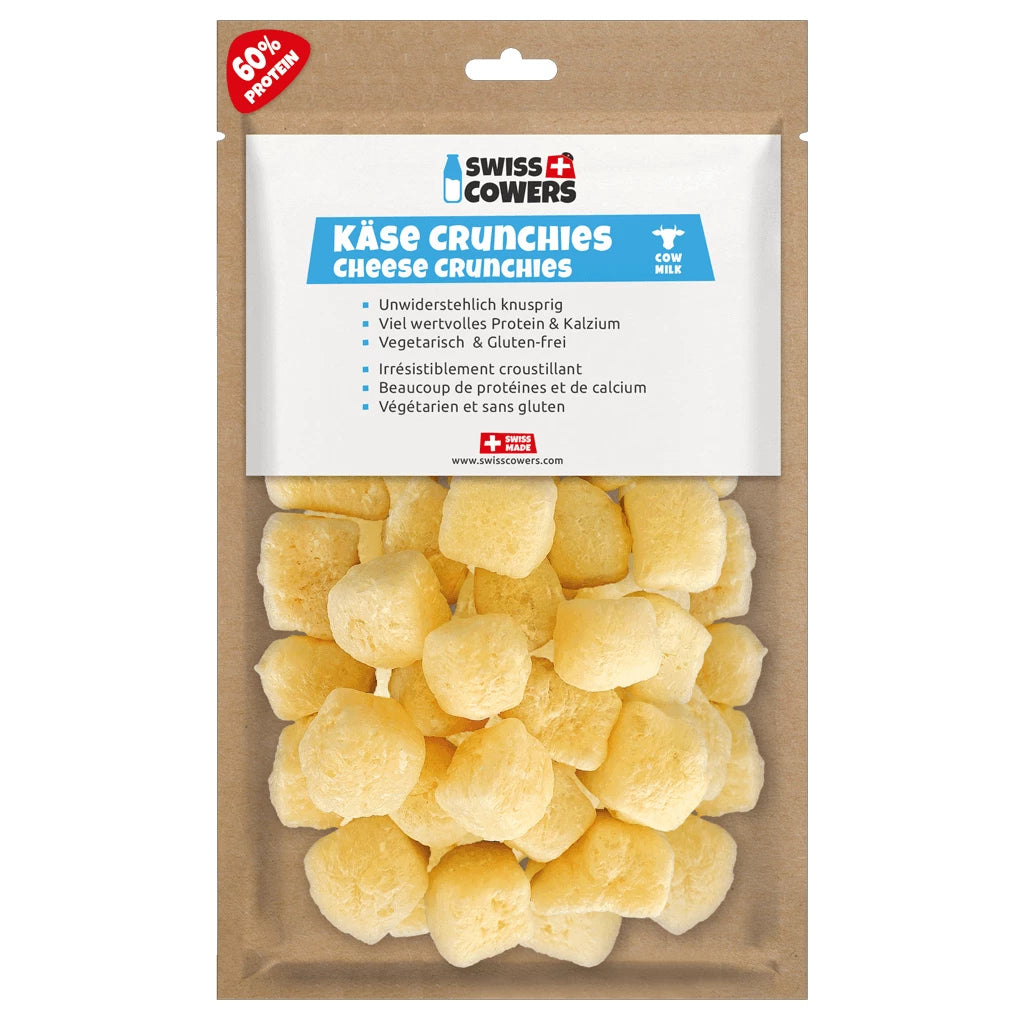 SwissCowers Cheese Crunchies Original – 28 beloningen – 80 g