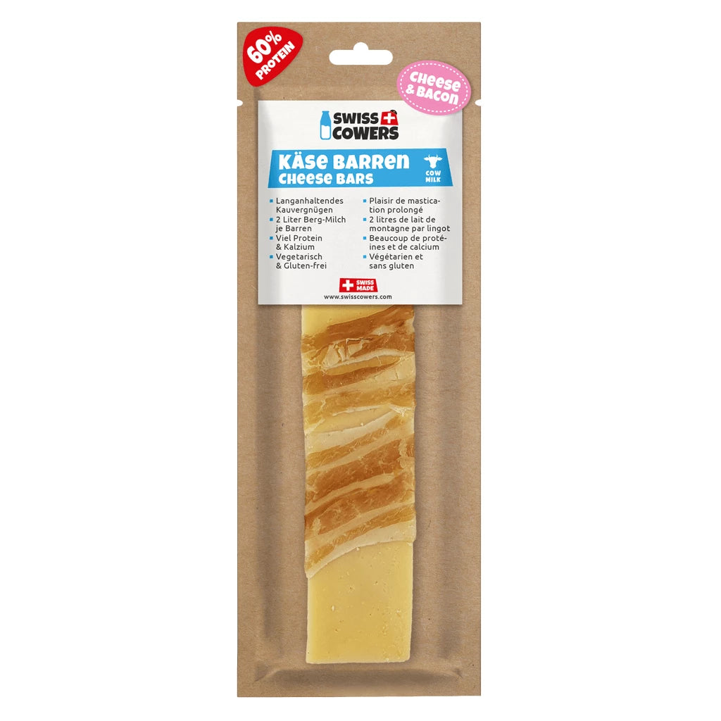 SwissCowers Cheese Bar Bacon L – 80 g