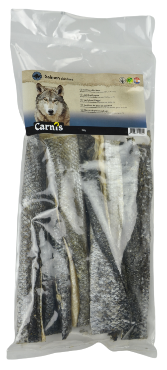 Zalmhuid repen 150 gr.