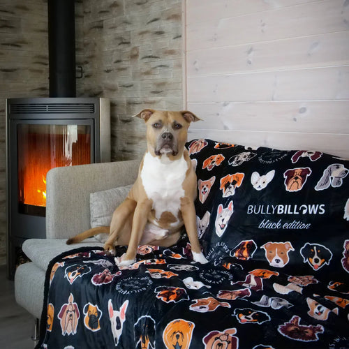 Black Edition  Luxe hond & mens deken