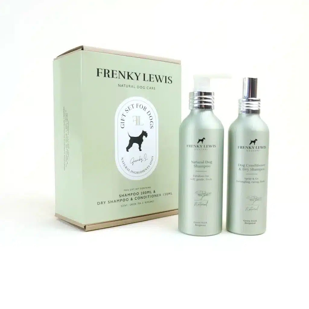 Shampoo + Droogshampoo/Conditioner spray – Groene thee & Bergamot