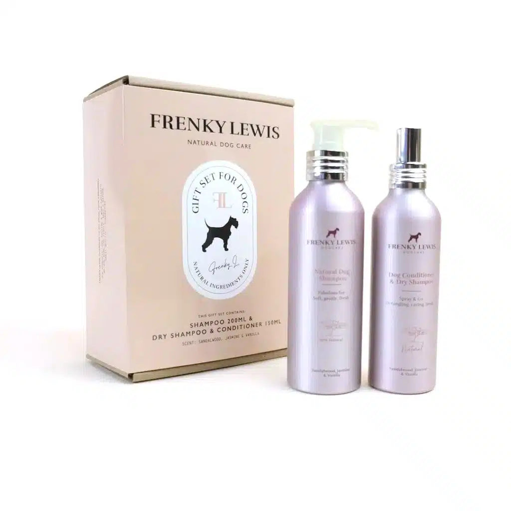Shampoo + Droogshampoo/Conditioner spray – Sandelhout, Jasmijn & Vanille
